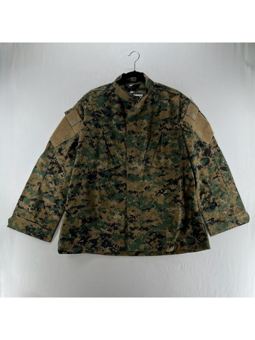 Tru-Spec TRU Tactical Response Uniform Comba Shirt Mens L Digital Woodland Camo
